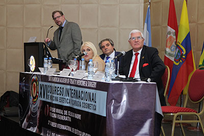 group of specialist talking in a conference